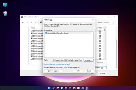 How To Allow Hamachi Through Firewall .